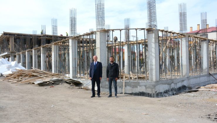 TUŞBA BELEDİYESİ’NİN ‘BEDESTEN ÇARŞISI’ PROJESİ HIZLA YÜKSELİYOR