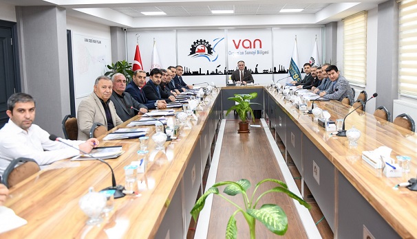 Van OSB’de “2023 yılında izlenecek yol haritası konuşuldu”