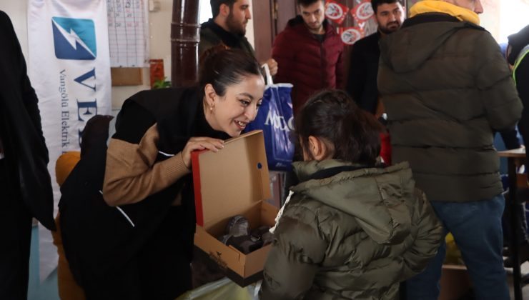 VEDAŞ minik yüzleri güldürmeye devam ediyor