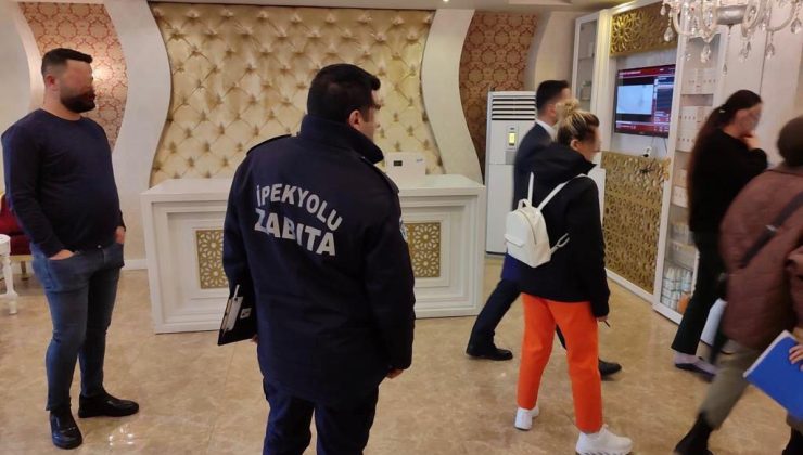 Kuaför ve güzellik salonları denetlendi