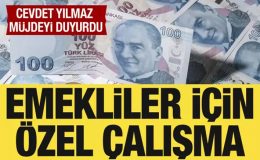 Cumhurbaşkanı Yardımcısı Cevdet Yılmaz duyurdu: Emekliler için özel çalışma