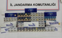 Van’da 610 paket kaçak sigara ele geçirildi