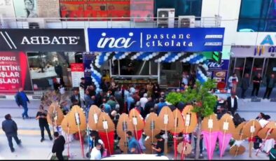 İNCİ PASTANE VE ÇİKOLATA GÖRKEMLİ TÖRENLE VAN’DA AÇILDI