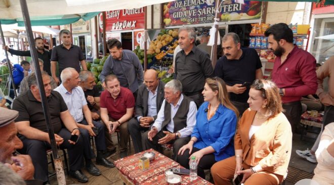 Van TSO Başkan Adayı İrem Bayram’dan Gürpınar’a ziyaret