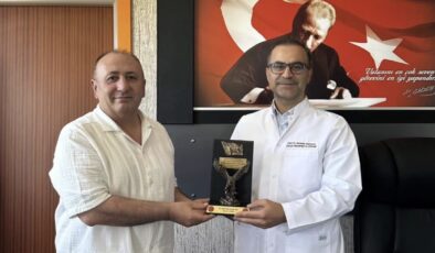 Tuğgeneral Kılcı’dan Prof.Dr. Başhekim Karaman’a ziyaret