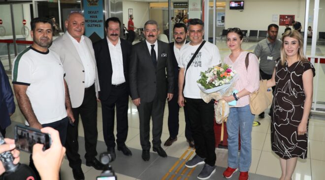 Van TSO destekleriyle ilk Tahran-Van uçak seferi gerçekleşti