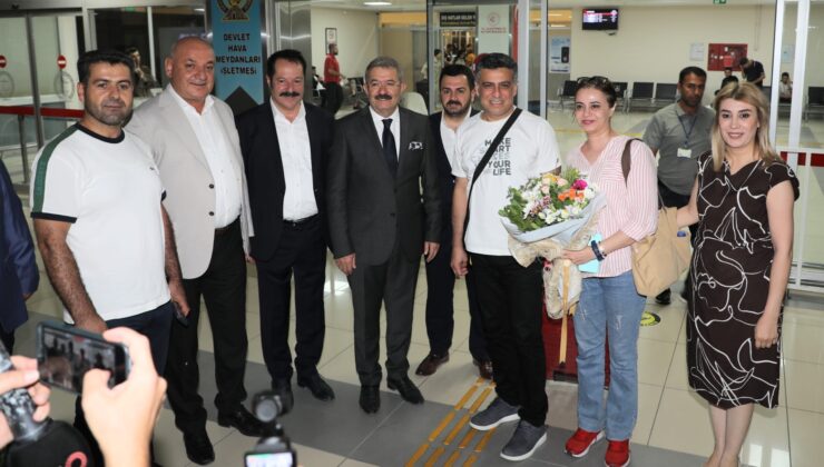 Van TSO destekleriyle ilk Tahran-Van uçak seferi gerçekleşti