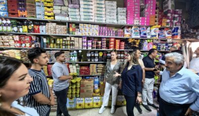 Van TSO Başkan Adayı İrem Bayram Çatak’ı ziyaret etti